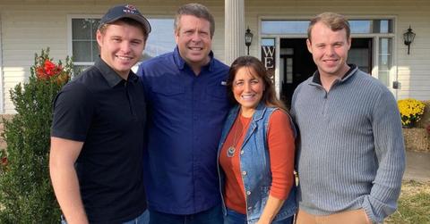 Jeremiah, Jim Bob, Michelle, and Joseph Duggar