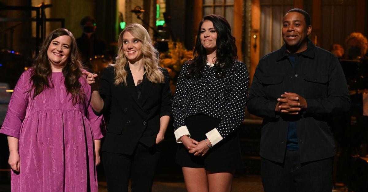  Aidy Bryant, Kate McKinnon, Cecily Strong, and Kenan Thompson 