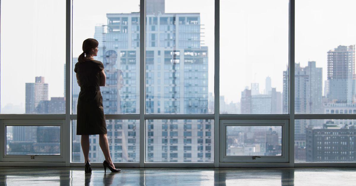 woman at office