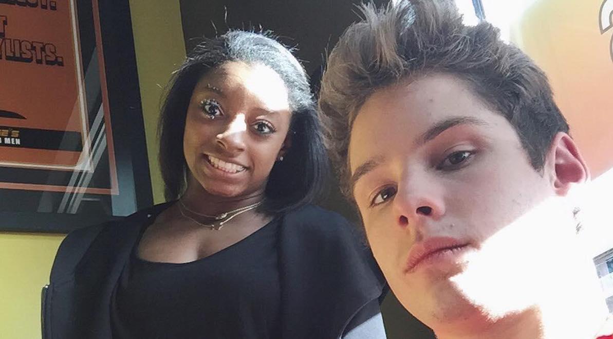 Gymnasts Alec Yoder and Simone Biles' Friendship Explained!