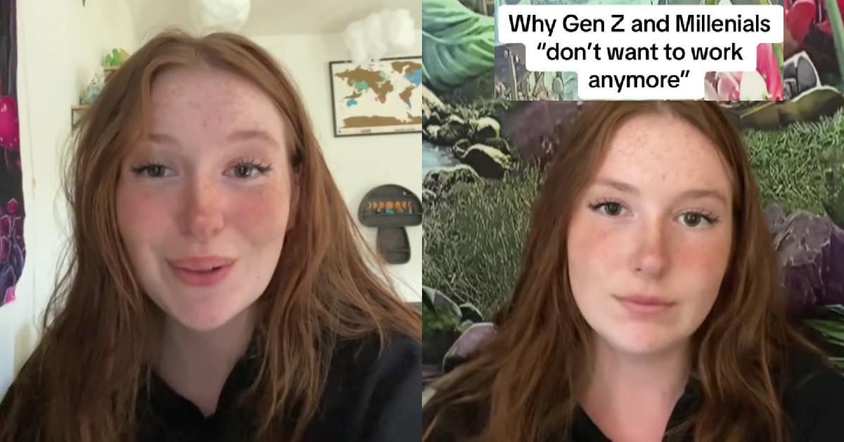 Gen-Z Woman Says There’s ”No Point” to Working in This Economy