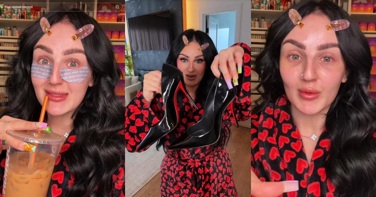 Mikayla Nogueira posted GRWM videos for her date night.