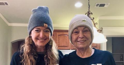 Roseanne Barr and her daughter, Brandi Brown