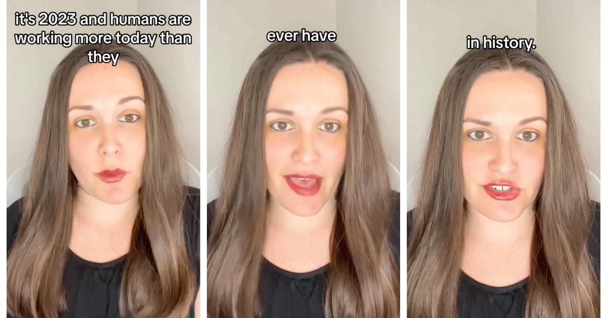 TikTok about working more now