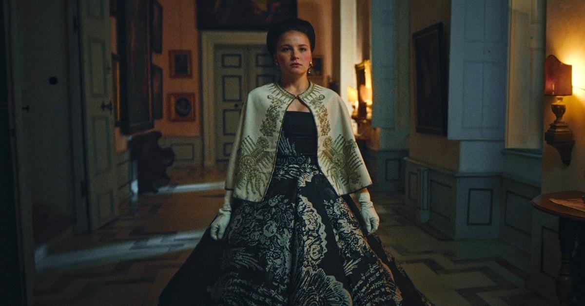 Devrim Lingnau as Empress Elisabeth in Netflix's 'The Empress.'