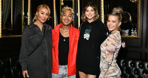 Billie Lee, Jesse Montana, Raquel Leviss and Ariana Madix at the Tom Sandoval & The Most Extras performance