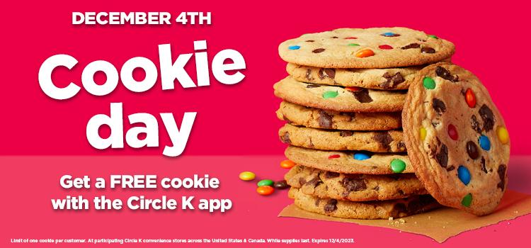 Circle K's national cookie day deal