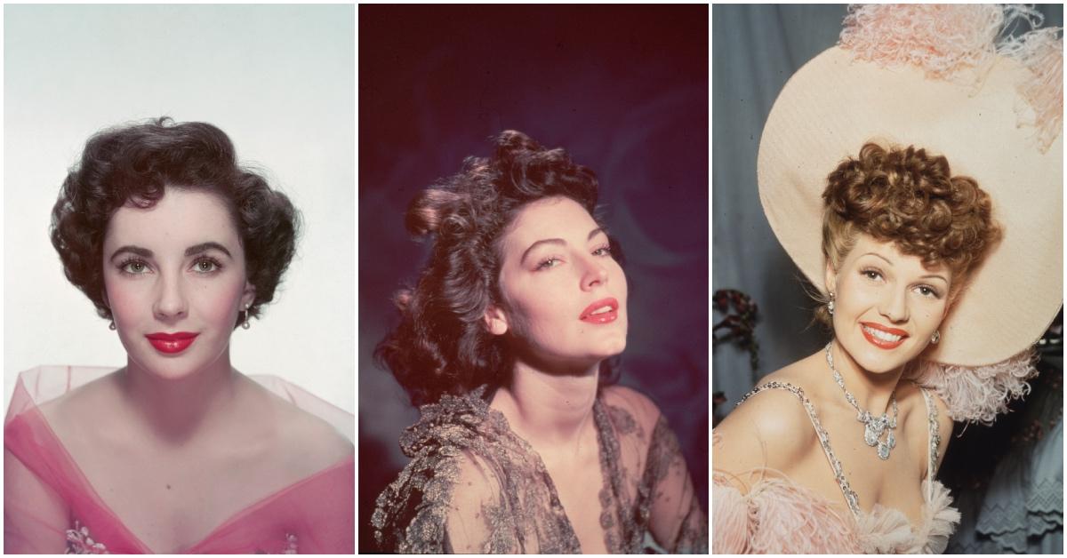 L-R: Elizabeth Taylor, Ava Gardner, Rita Hayworth