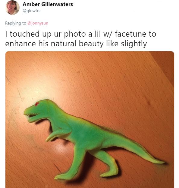 dumb t rex toy