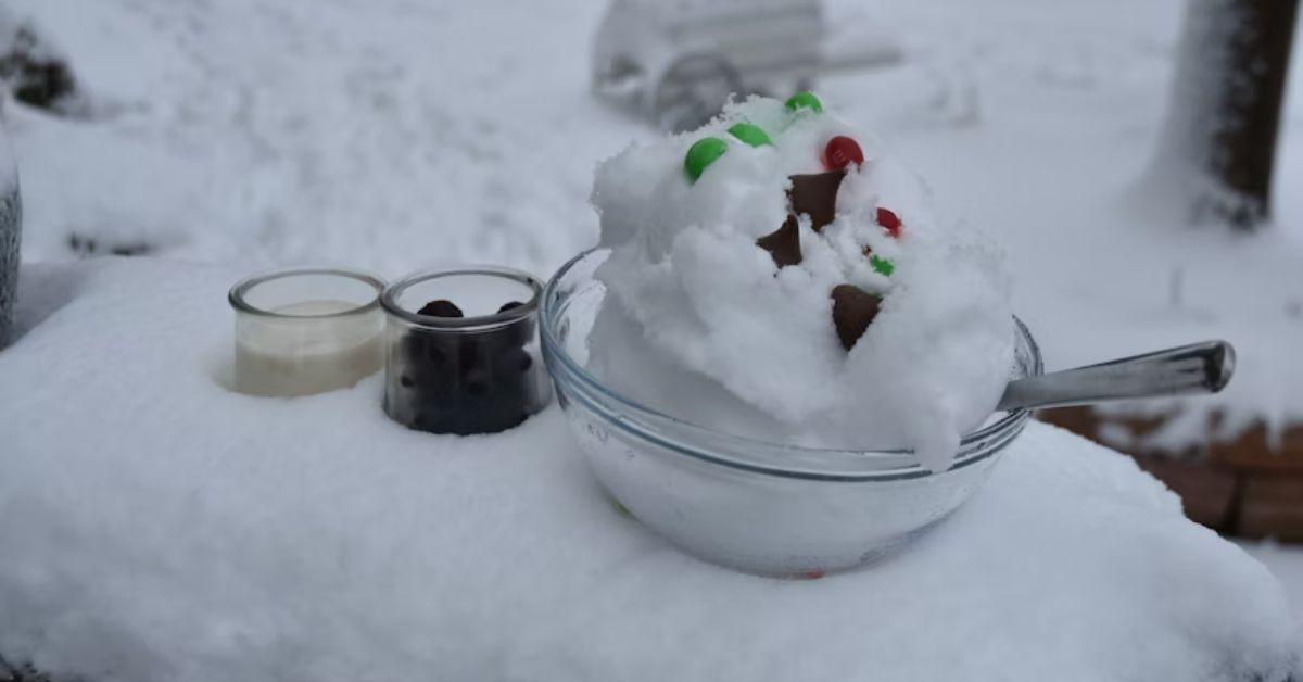 How to Make Ice Cream in the Snow at Home
