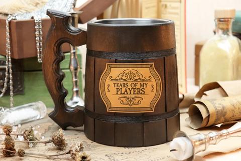 A mug that says "Tears of my Players"