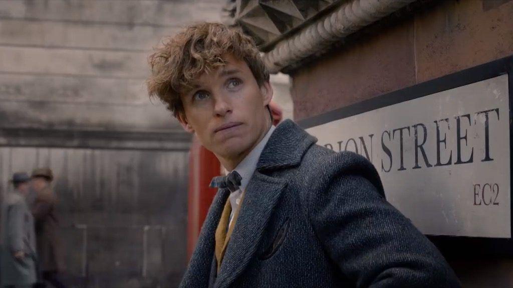 Eddie Redmayne as Newt Scamander in 'Fantastic Beasts'