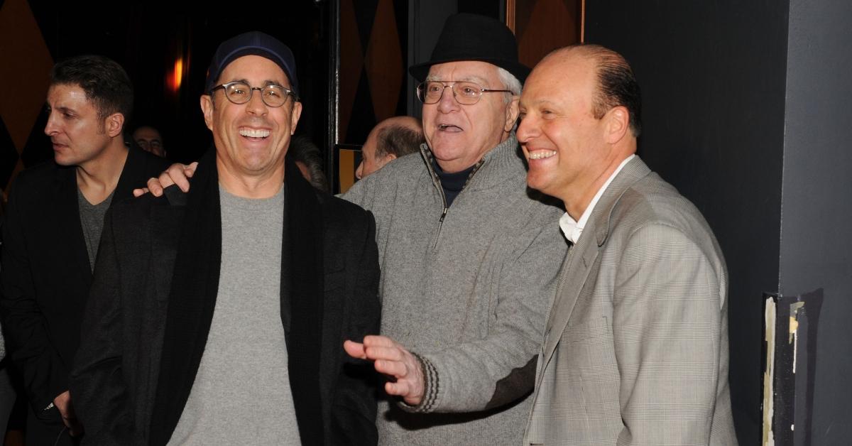 Jerry Seinfeld, Pat Cooper, and Morris S. Levy