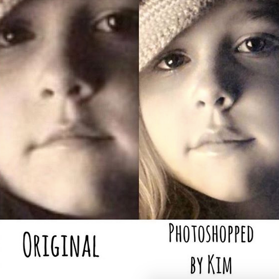 Celebs Caught Photoshopping Pics Of Their Own Kids