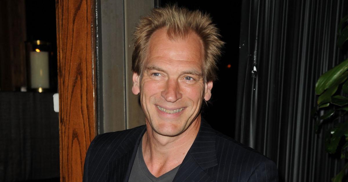 Julian Sands smiling