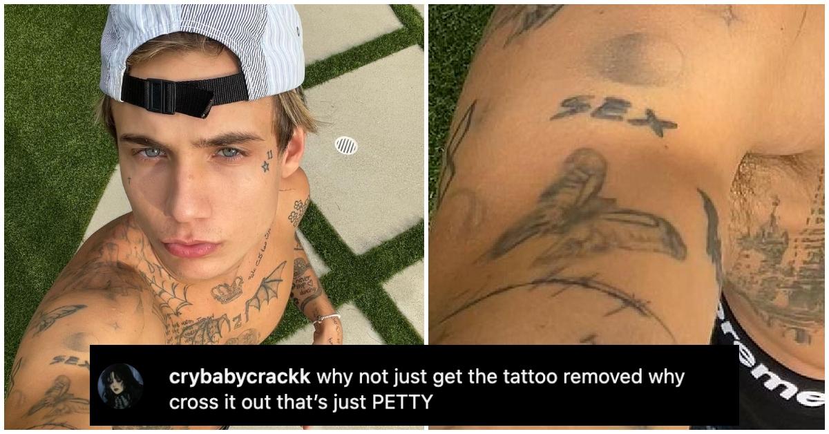 Jaden Hossler Reveals His Most Painful Tattoo