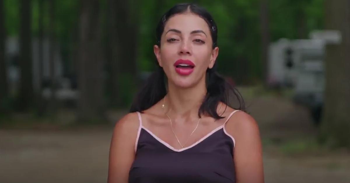 Jasmine at a campground on 90 Day Fiancé: Happily Ever After?