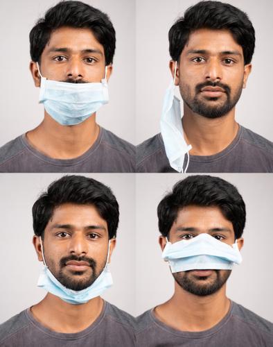 Experts Say Wearing a Mask Under Your Nose Is Equivalent to Not Wearing ...