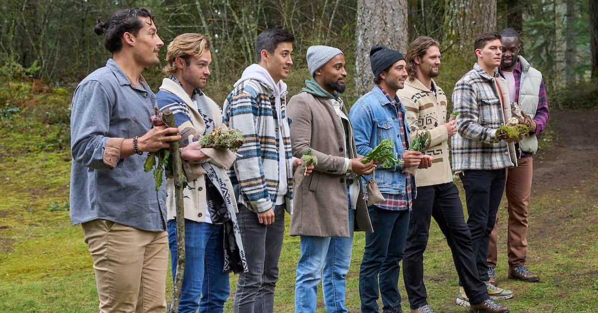 Charity's men on the wilderness date in 'The Bachelorette'