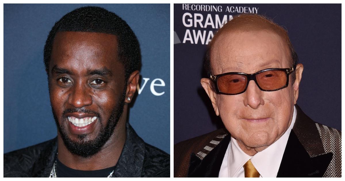 Diddy and Clive Davis