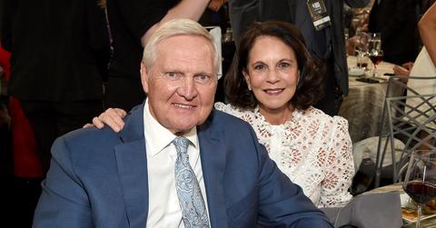Jerry West and his wife Karen at the 2019 NBA Awards.