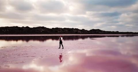 A still from Australia's music video for 'Eurovision'' competition