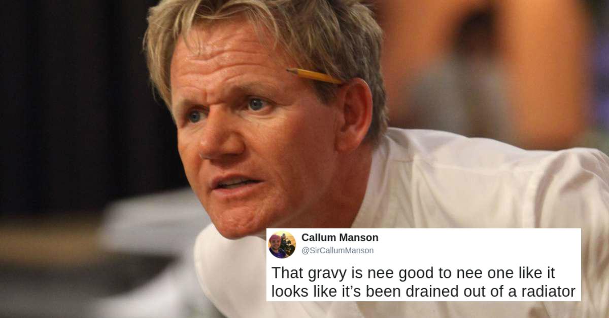 People Are Getting Revenge on Gordon Ramsay by Roasting His 