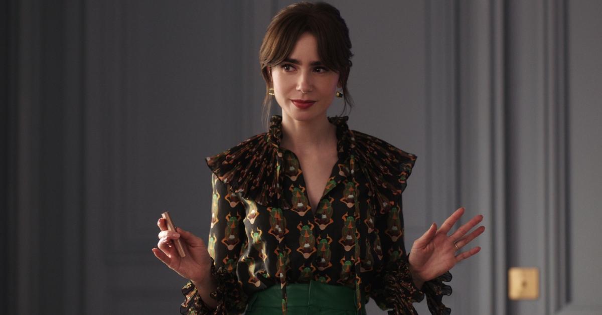 Lily Collins as Emily Cooper in 'Emily in Paris' Season 4 