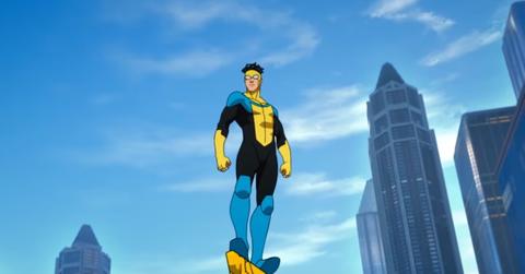 Mark Grayson as Invincible in 'Invincible'