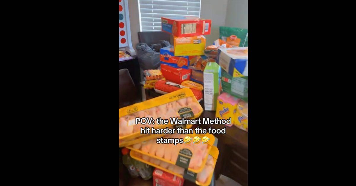 TikToker shares details on Walmart method.
