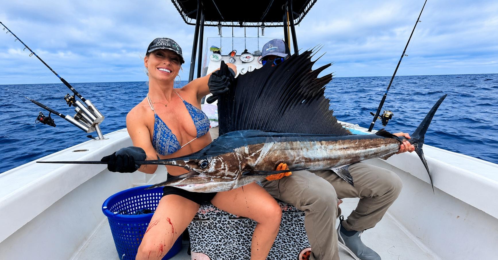 sarita fishing marlin