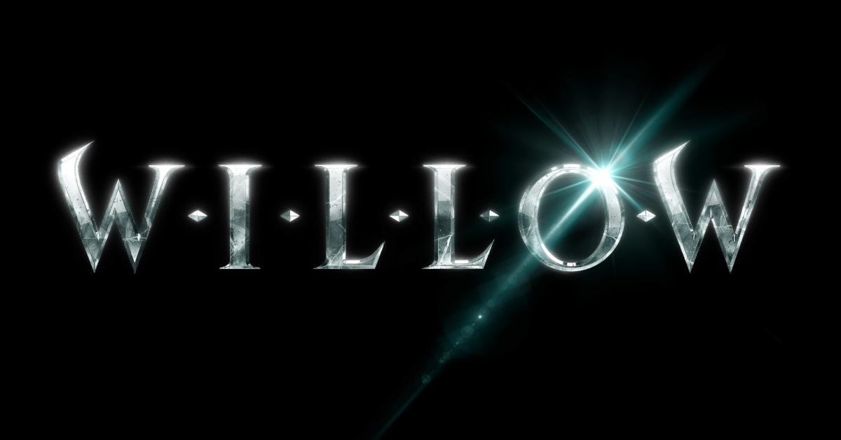 The official logo for the Disney Plus series 'Willow'