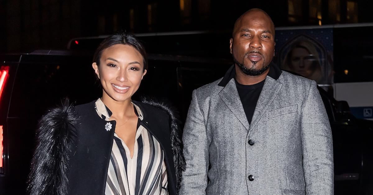 Jeannie Mai and Rapper Jeezy are seen arriving to the Rag & Bone fashion show during New York Fashion Week on Feb. 7, 2020