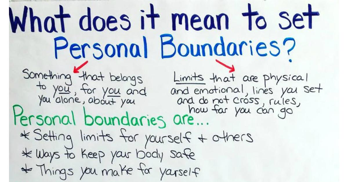 personal boundaries