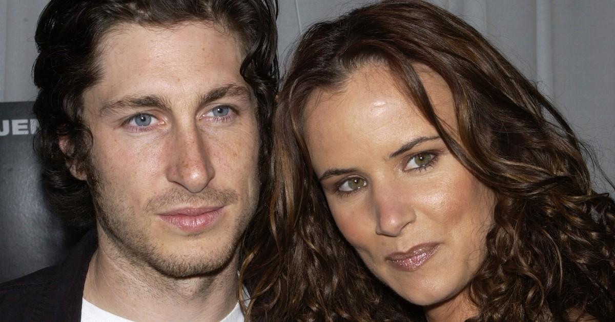 Steve Berra and Juliette Lewis in 2002 