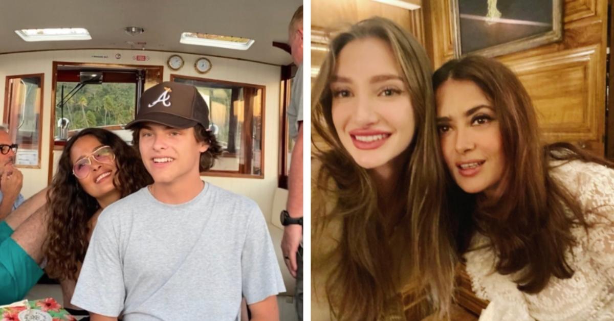 Salma Hayek Had "Phobia" of Getting Married but Got Over It