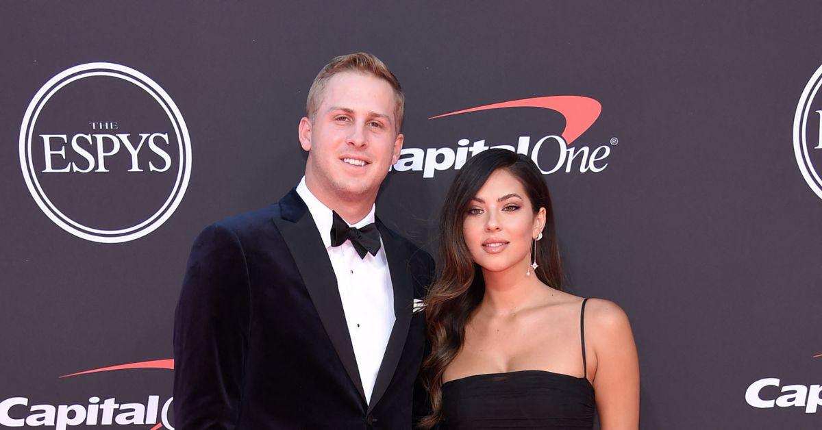 Jared Goff and Christen Harper at the 2019 ESPYs.