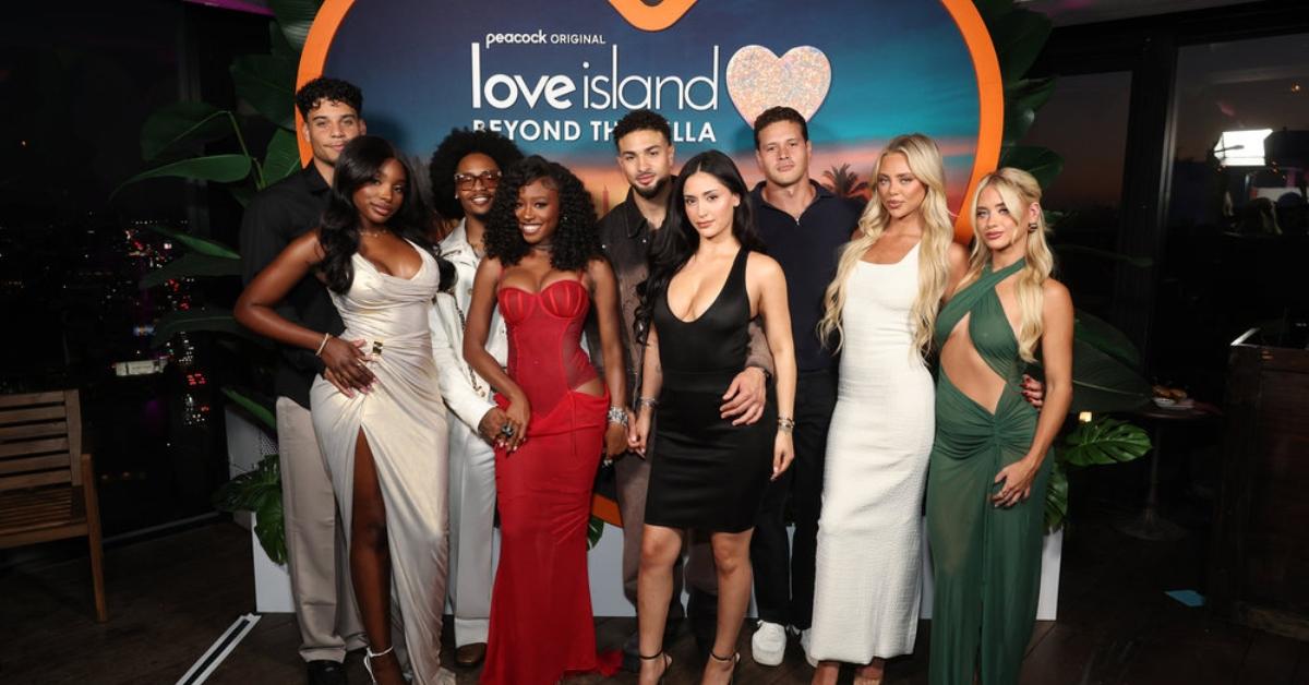 'Love Island: Beyond the Villa' cast members at the premiere.