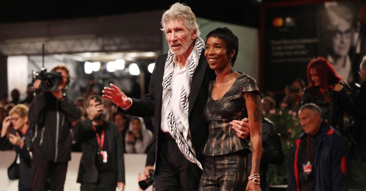 Roger Waters and Kamilah Chavis