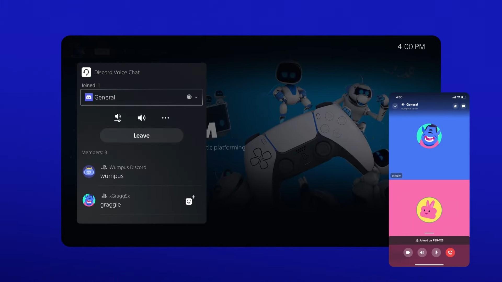 Now Available: Use Discord Voice Chat on Your PlayStation®5 Console