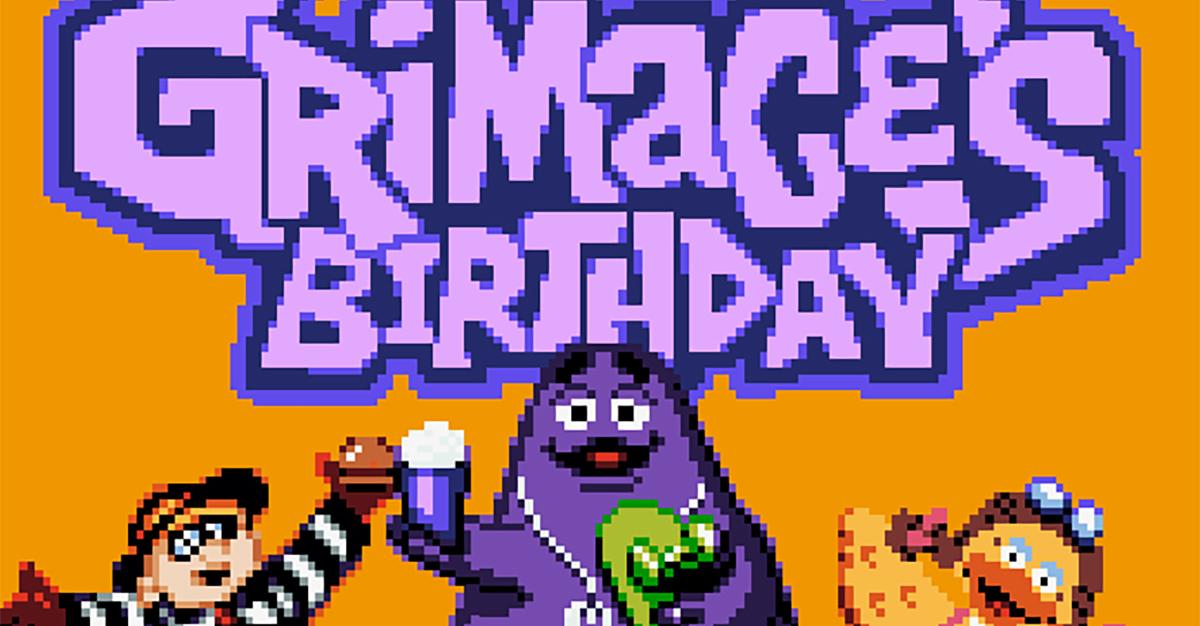 Here's Where to Buy the Grimace's Birthday Video Game