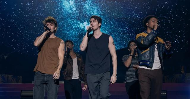 August Moon performing on stage in 'The Idea of You.'