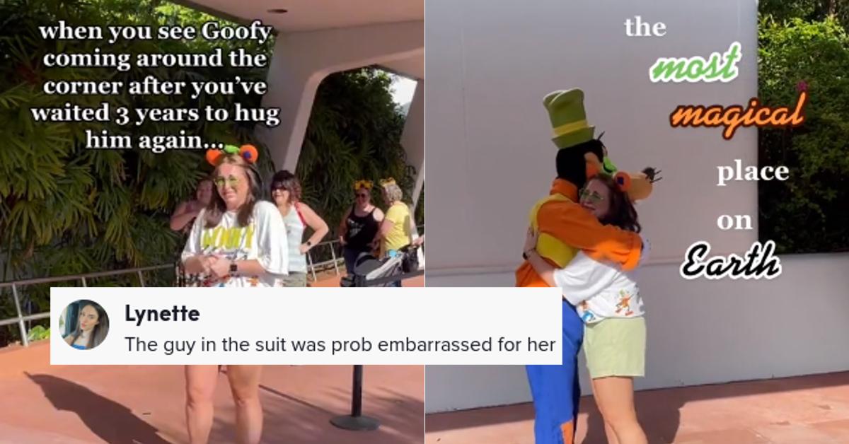 Adult Disney Fan Told to ”Grow Up” After Crying When They Met Goofy