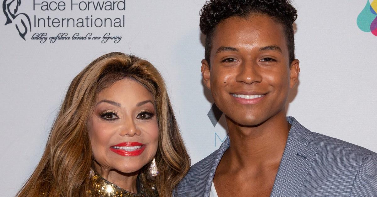 La Toya Jackson and Jaafar Jackson 