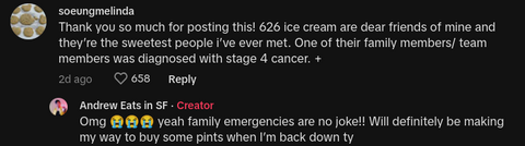 food blogger tries to sabotage business