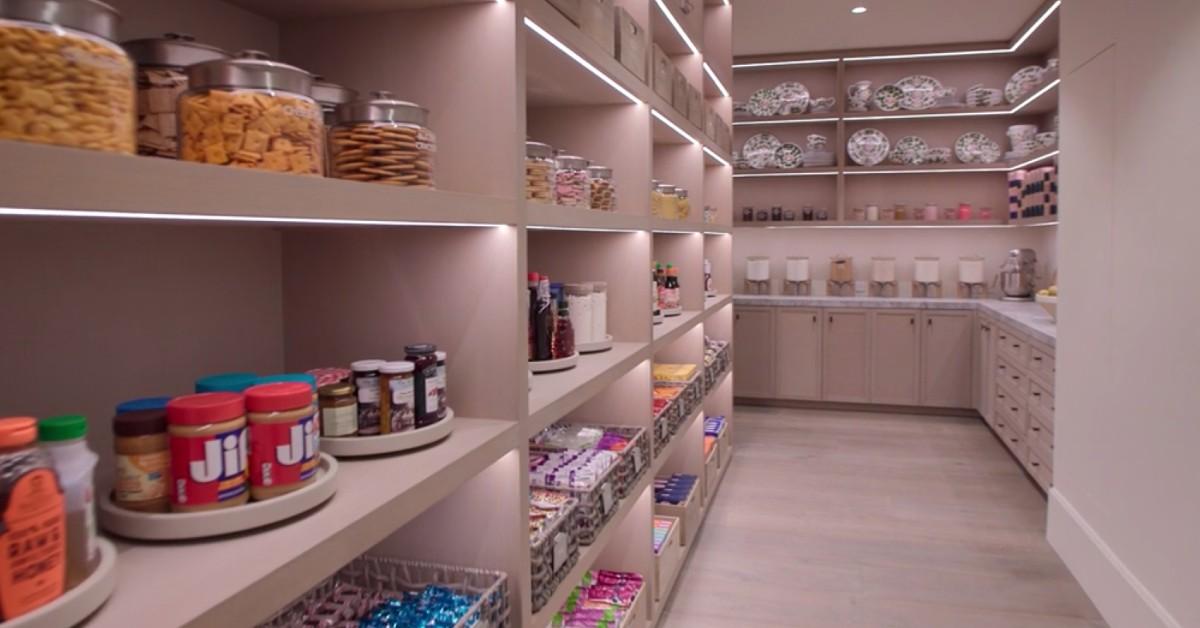 See Khloé Kardashian's Super-Organized Pantry After Its 2022 Makeover