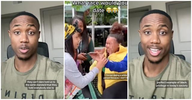 Jeff Mead explains why Black privilege is real, responds to girl's interview where she says she doesn't like white people.