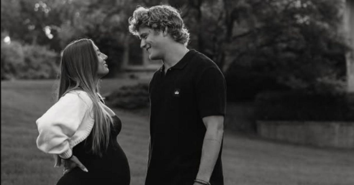JJ McCarthy with Pregnant Katya