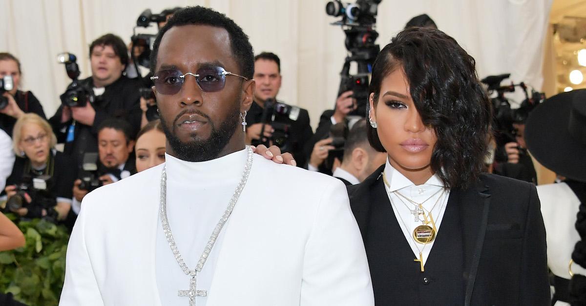 Sean "Diddy" Combs and Cassie attends the Heavenly Bodies: Fashion & The Catholic Imagination Costume Institute Gala at The Metropolitan Museum of Art on May 7, 2018 in New York City