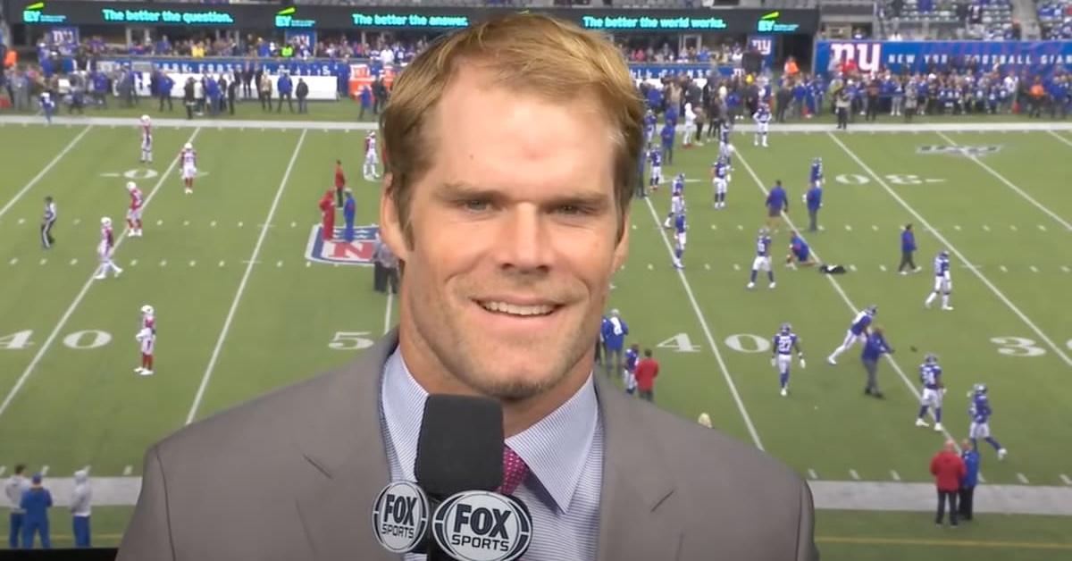 Greg Olsen commentates NFL game